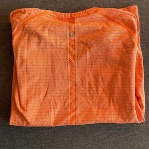 Neon Orange Swiftly Tech Short Sleeve Lululemon